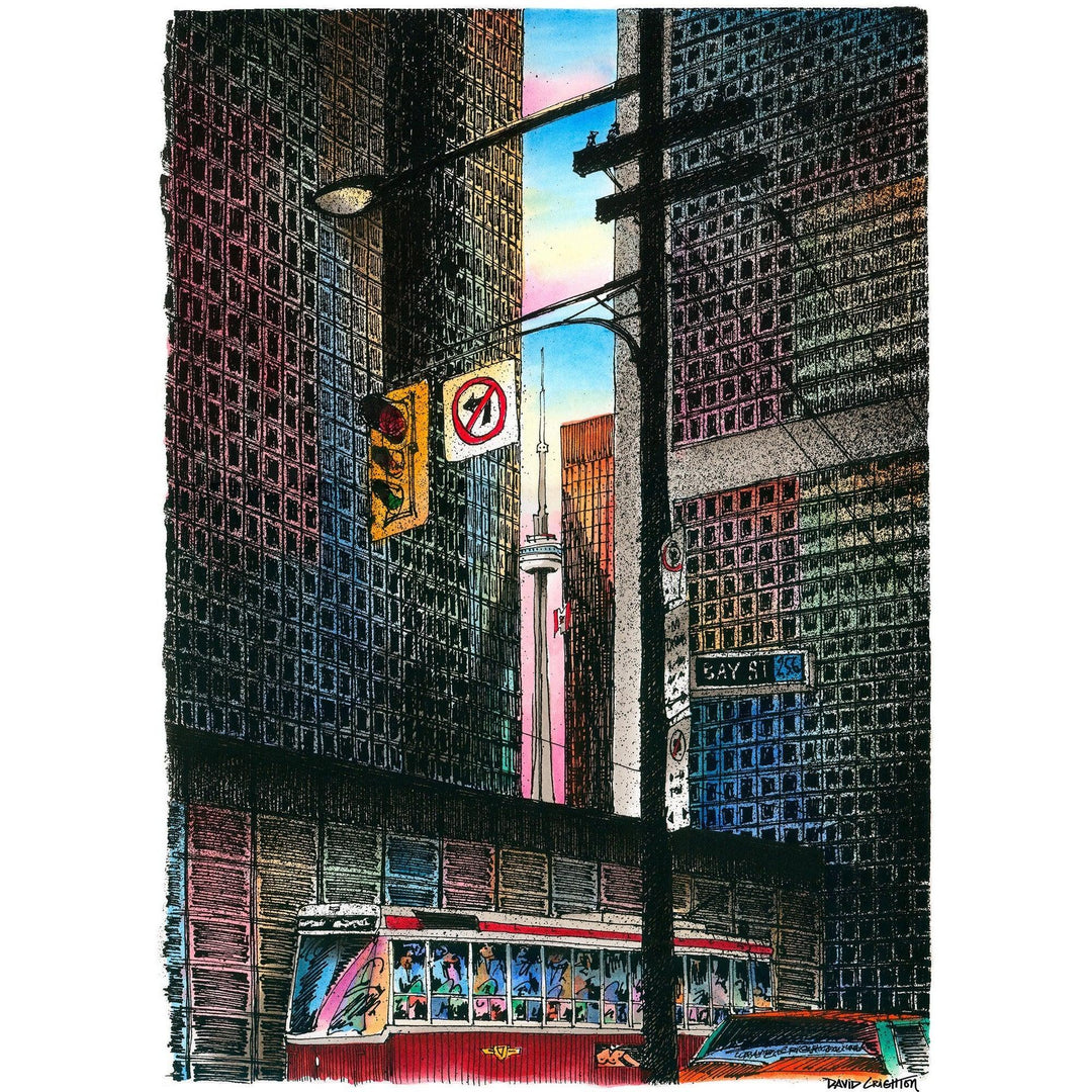 Post Card - King Streetcar | Totally Toronto Art Inc. 