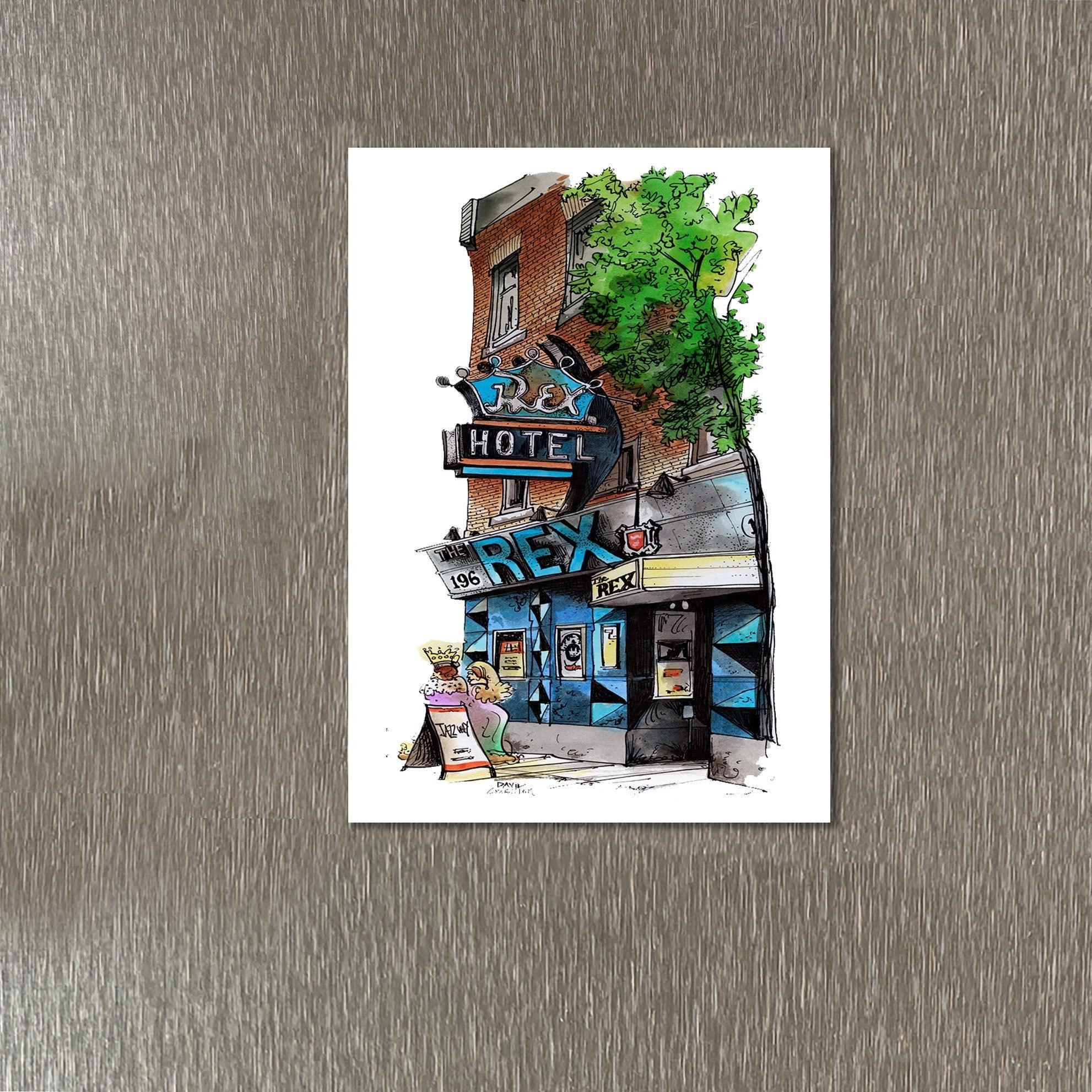 The Rex Hotel Toronto Fridge