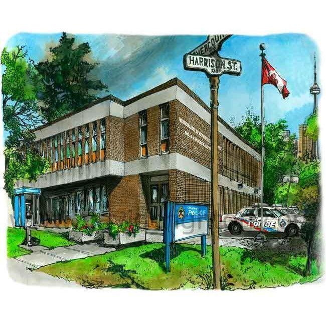 Toronto Police Service, 14 Division Art Print