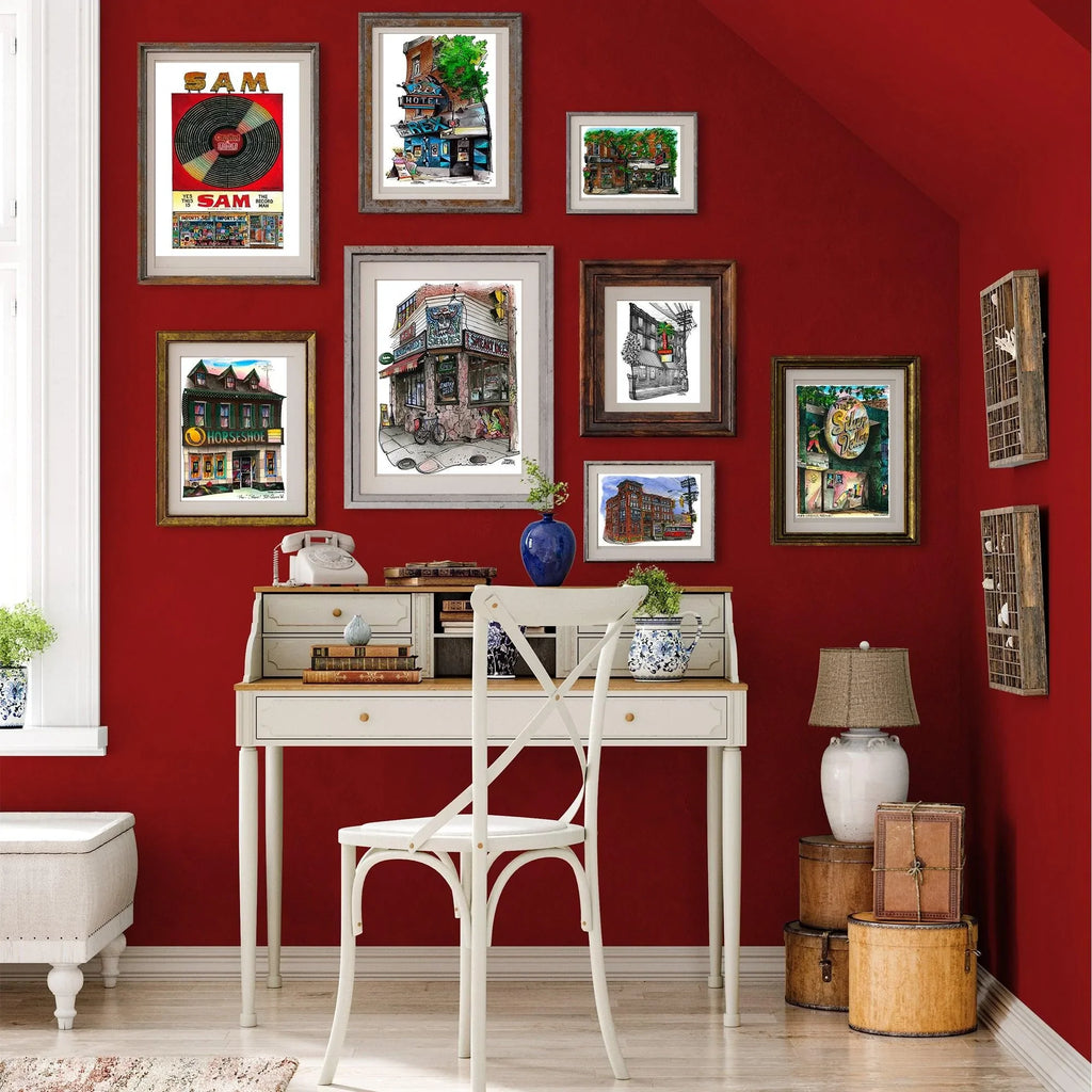Six Tips For Creating An Intriguing Gallery Wall | Totally Toronto Art Inc. 