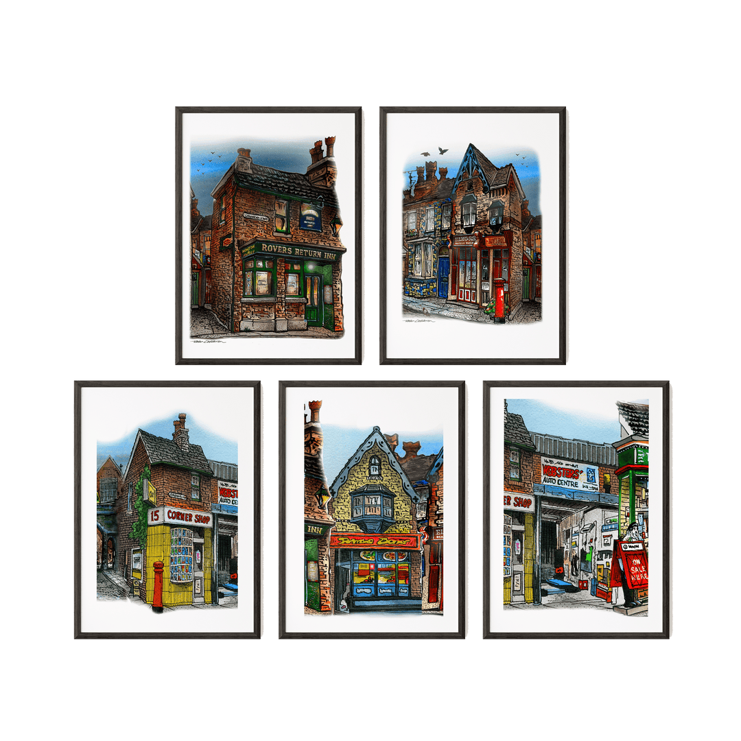 Coronation Street Art Prints | Totally Toronto Art Inc. 