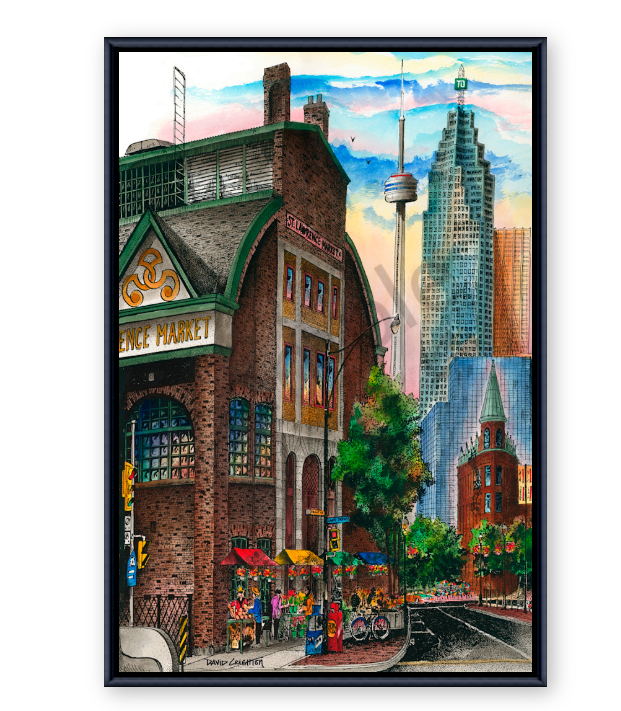 St. Lawrence Market Toronto Wall Art