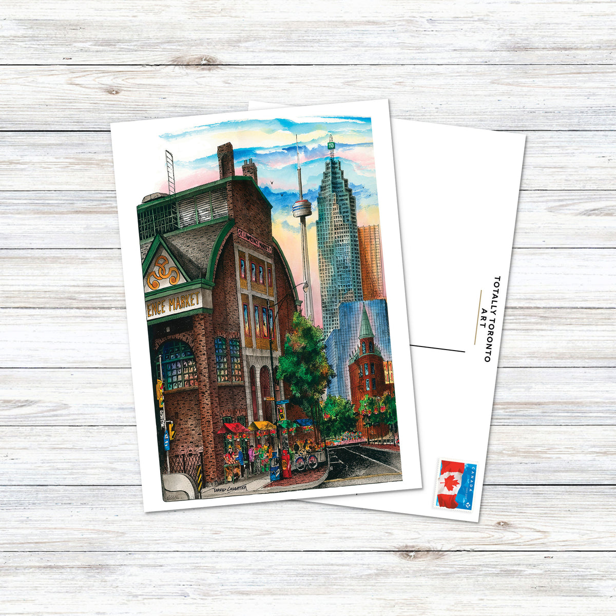 St. Lawrence Market Toronto Post Cards | Totally Toronto Art Inc. 