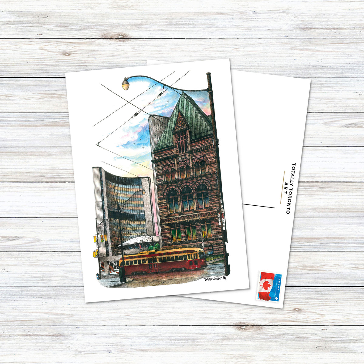 City Halls Post Card | Totally Toronto Art Inc. 