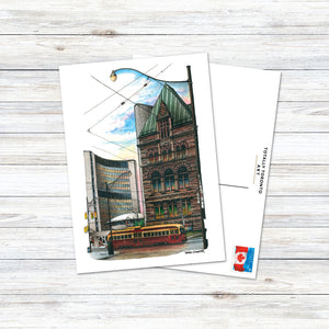 City Halls Post Card | Totally Toronto Art Inc. 