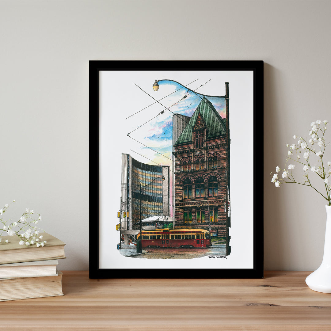 City Halls Toronto Poster