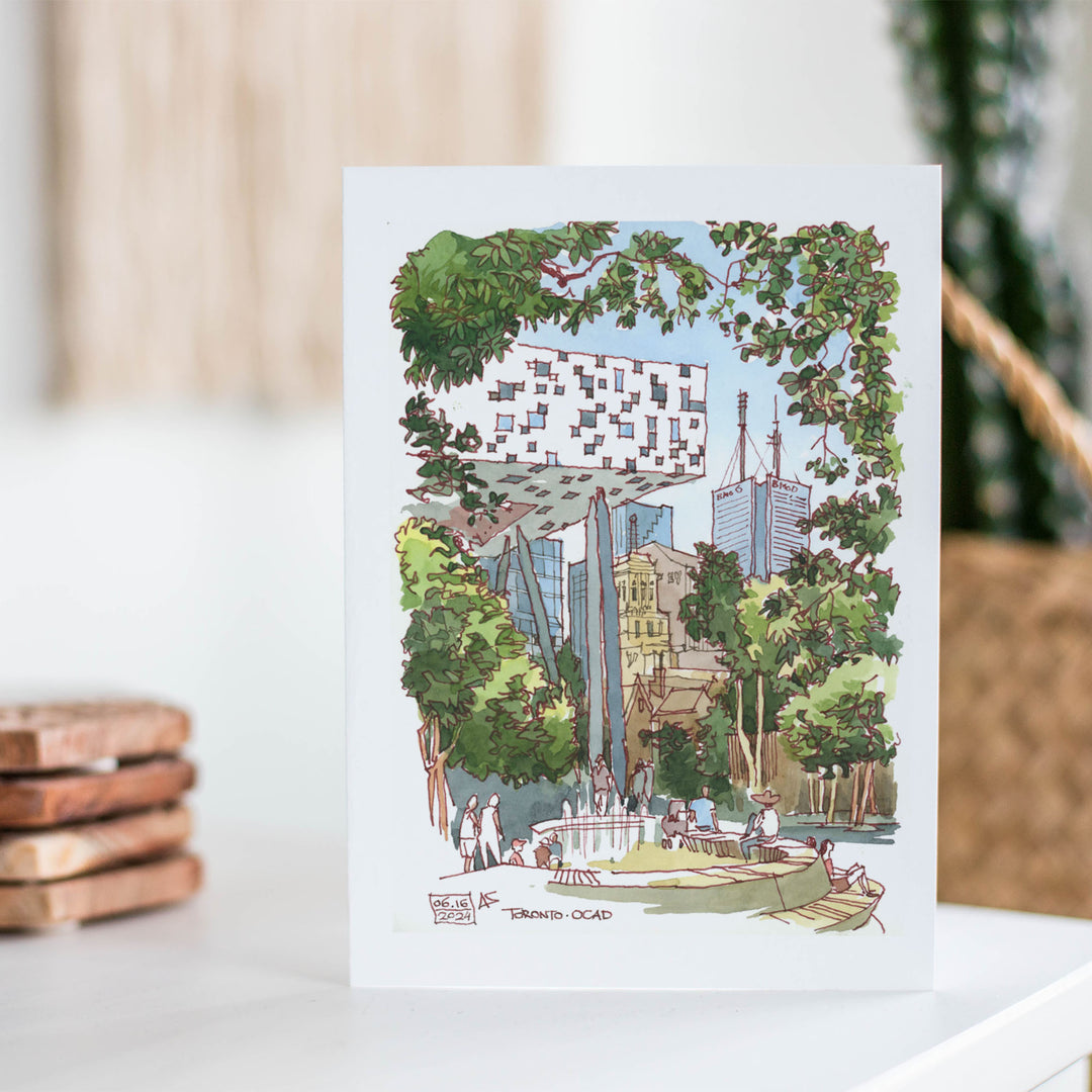 OCAD University Greeting Card | Totally Toronto Art