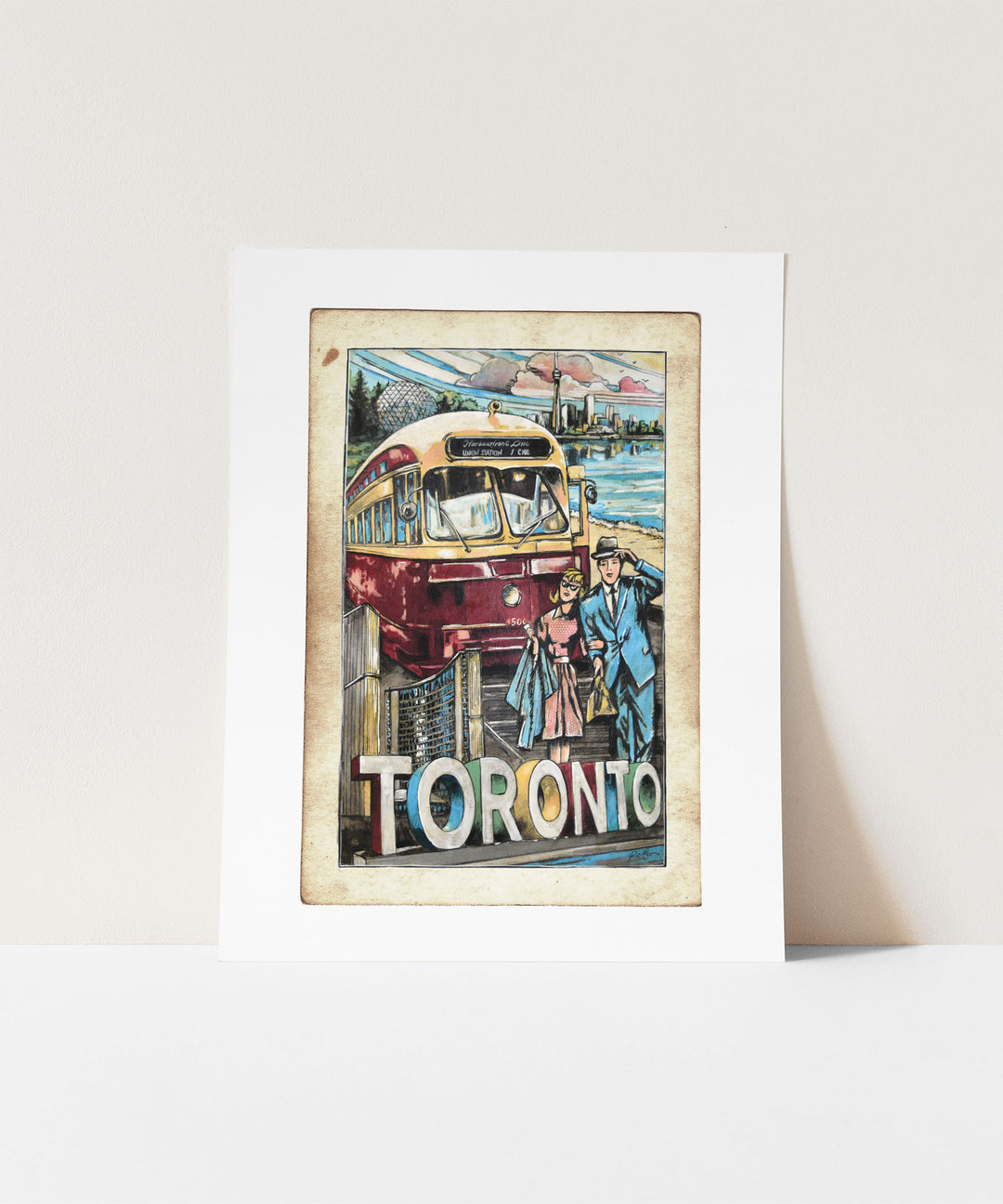 Toronto World Class City Poster by Rob  Croxford