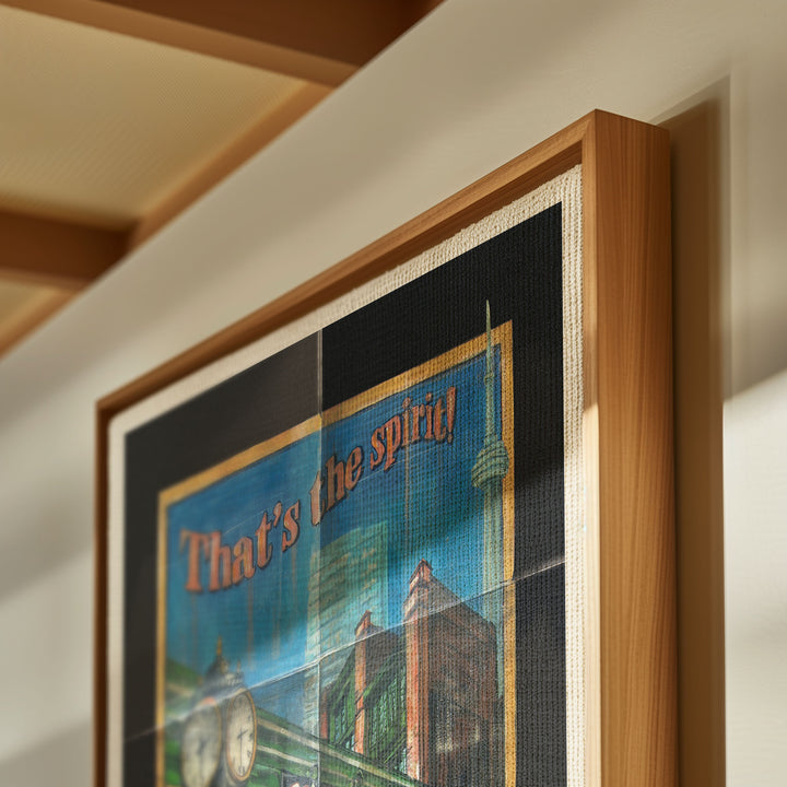 Distillery "That's the Spirit" Poster Print by Rob Croxford