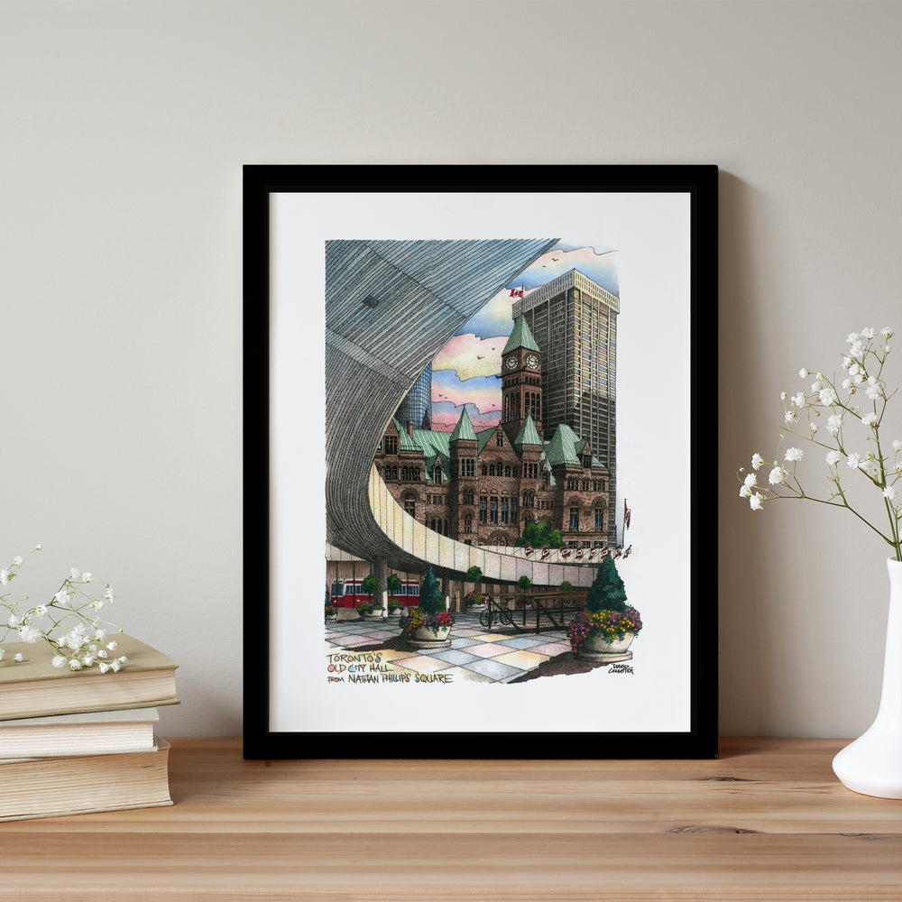 Nathan Phillips Square Glass Framed