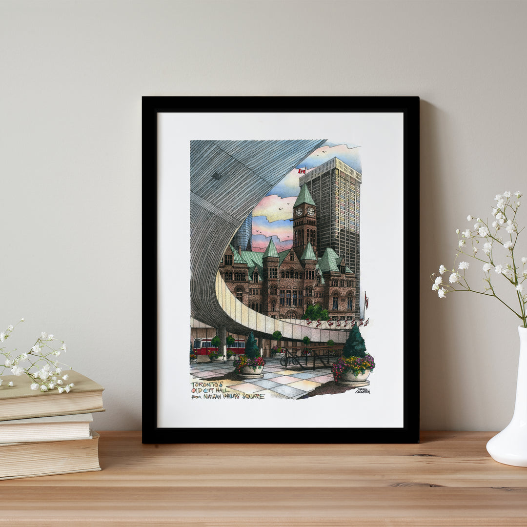 Nathan Phillips Square Glass Framed