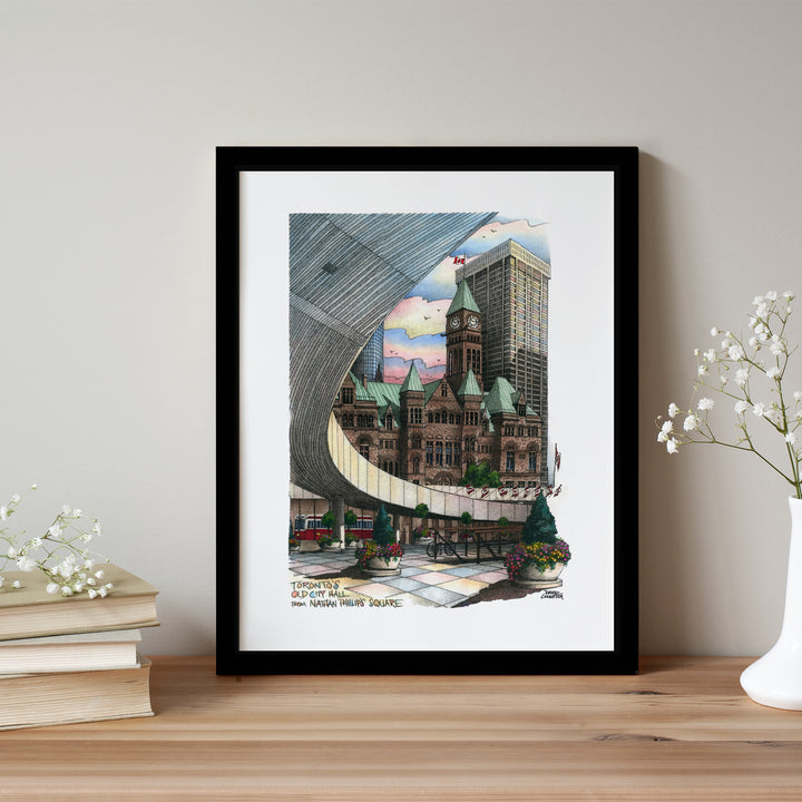 Nathan Phillips Square Glass Framed