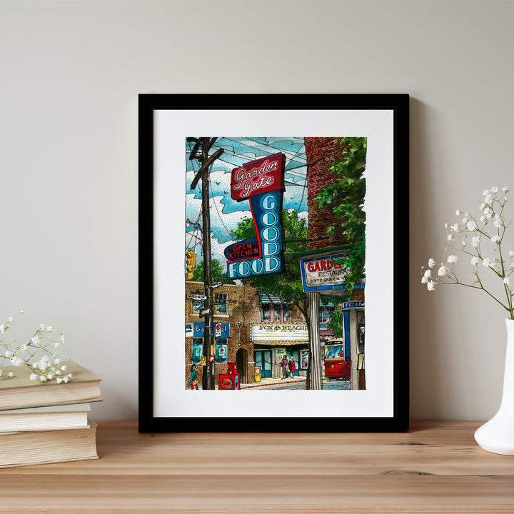 The Goof Glass Framed Poster