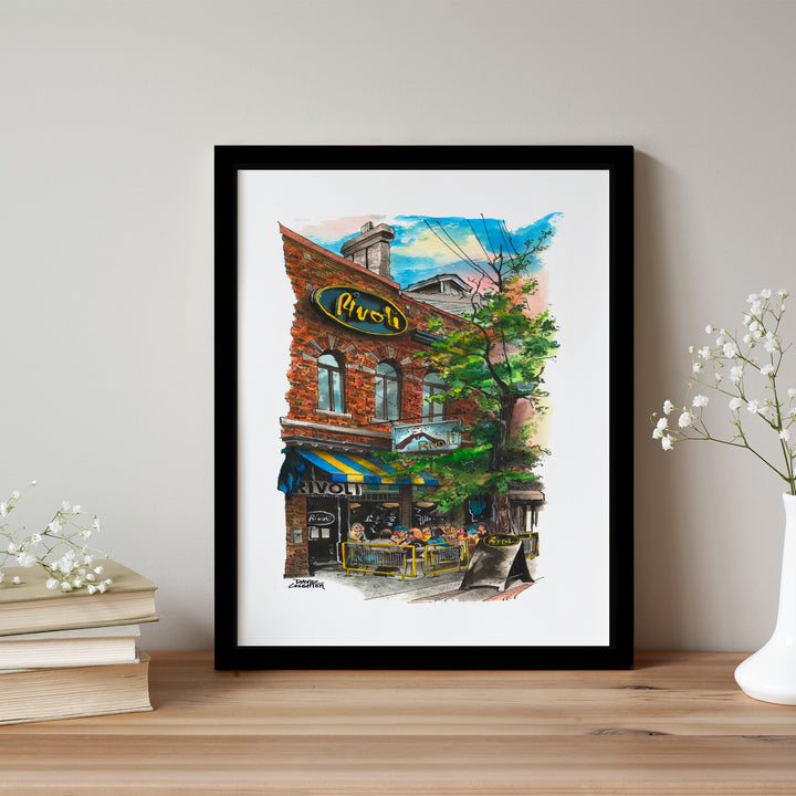 The Rivoli Glass Framed Poster