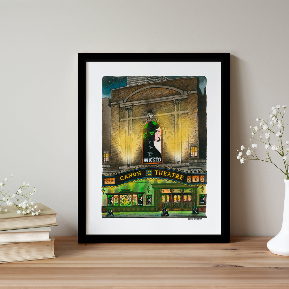 Wicked Glass Framed Poster