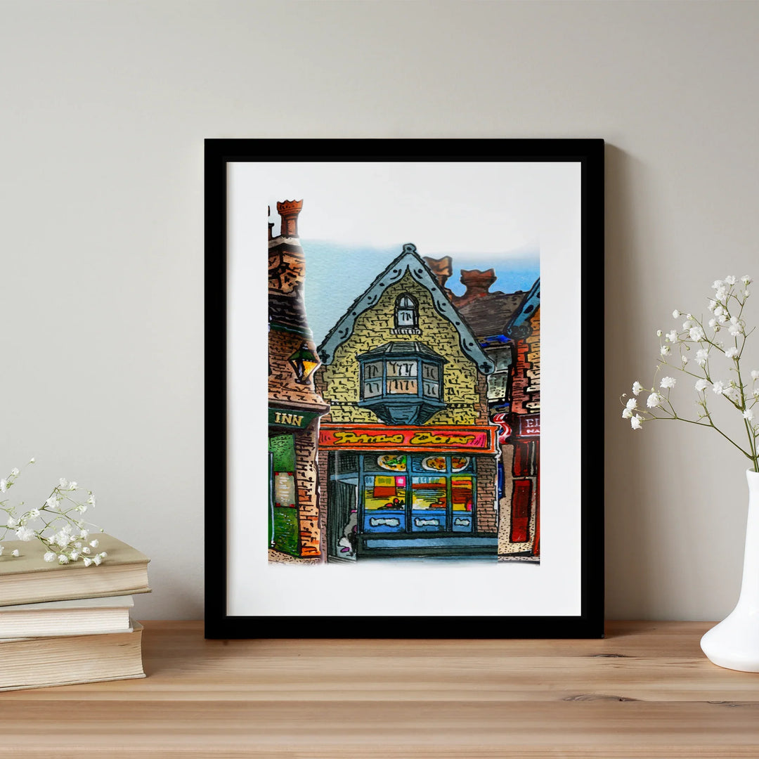 05_397-Prima_Doner-_Glass_Framed - Totally Toronto Art Inc. 
