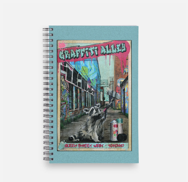 Graffiti Alley Toronto Notebook 