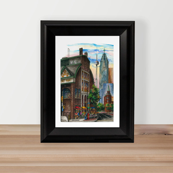 St Lawrence Toronto Framed Postcard