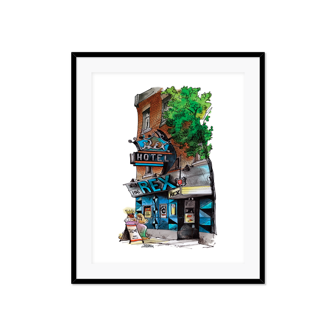 The Rex Hotel Toronto Poster