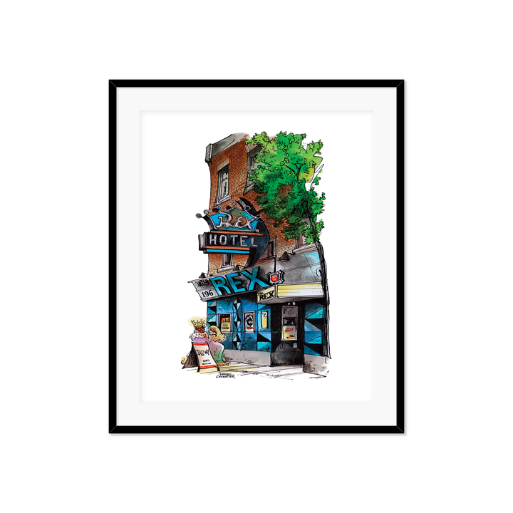 The Rex Hotel Toronto Poster