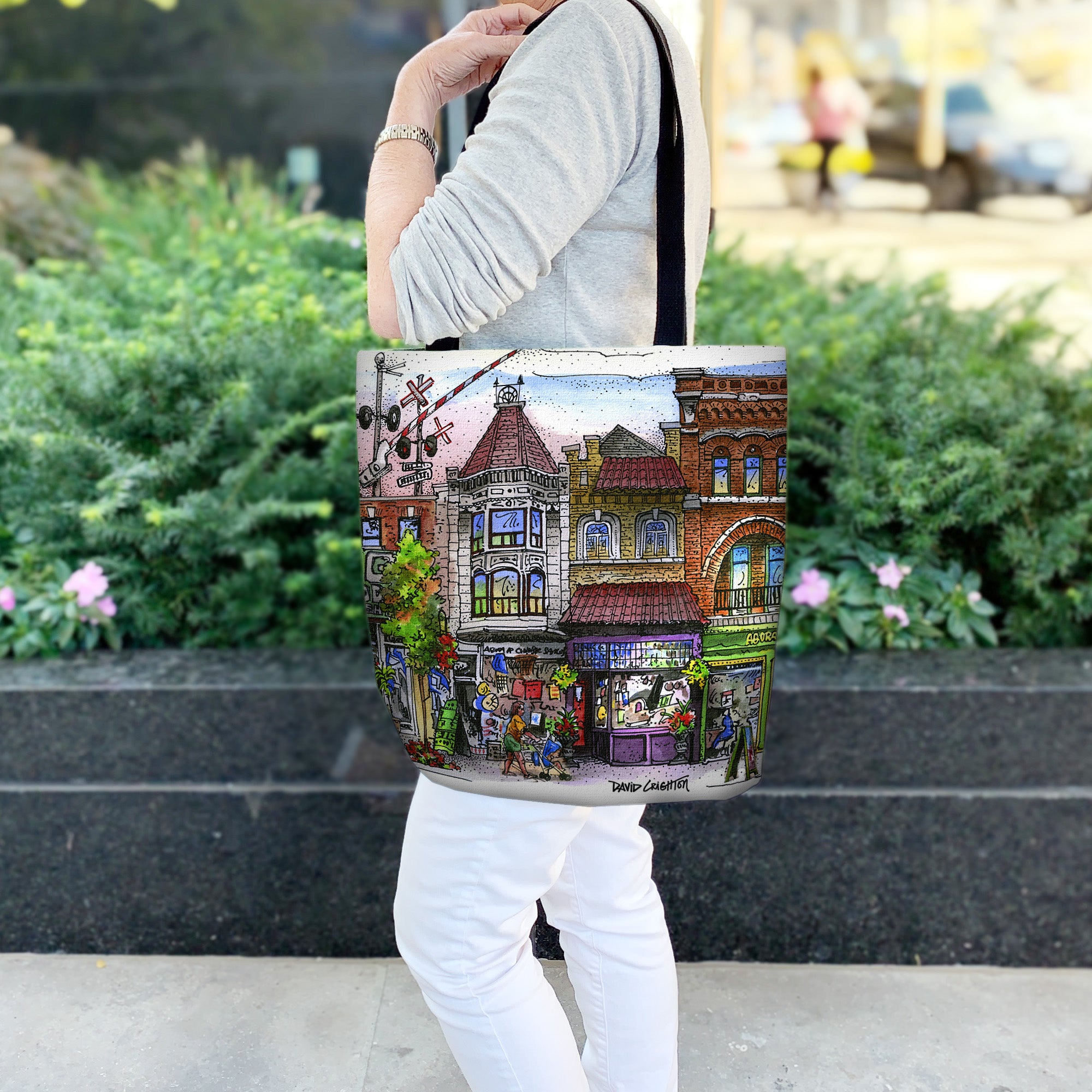 The Junction Canvas Tote Bag