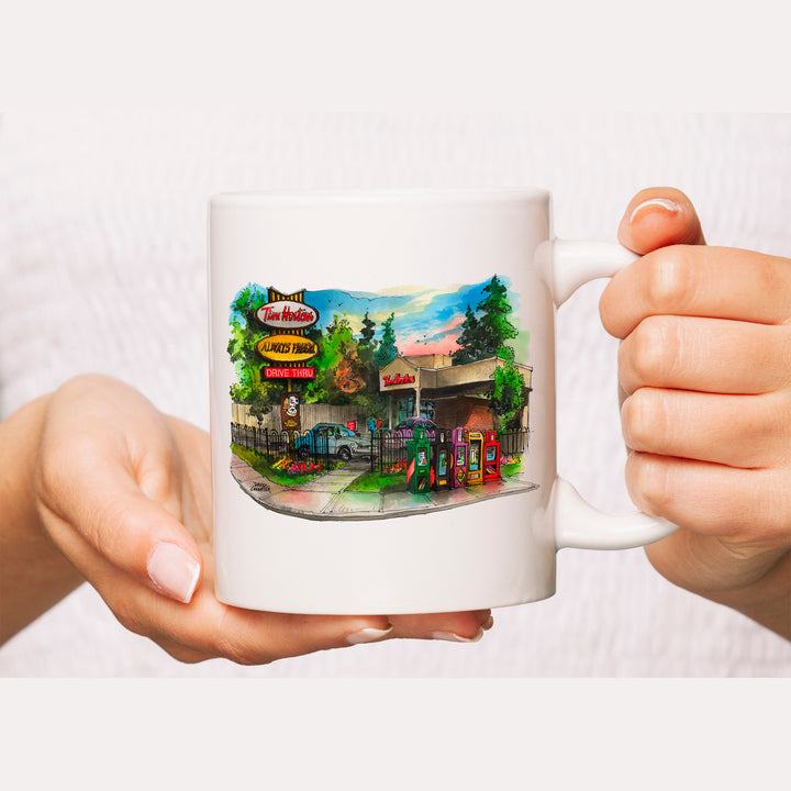 Our Tim Horton's Coffee Mugs can be personalized!