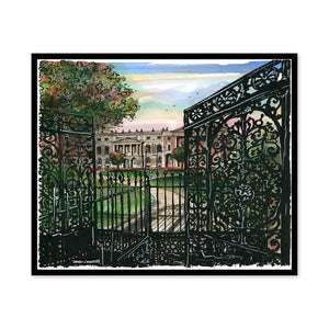 Osgoode Hall Canvas Framed Art Print