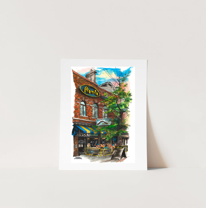 The Rivoli Restaurant Toronto Poster