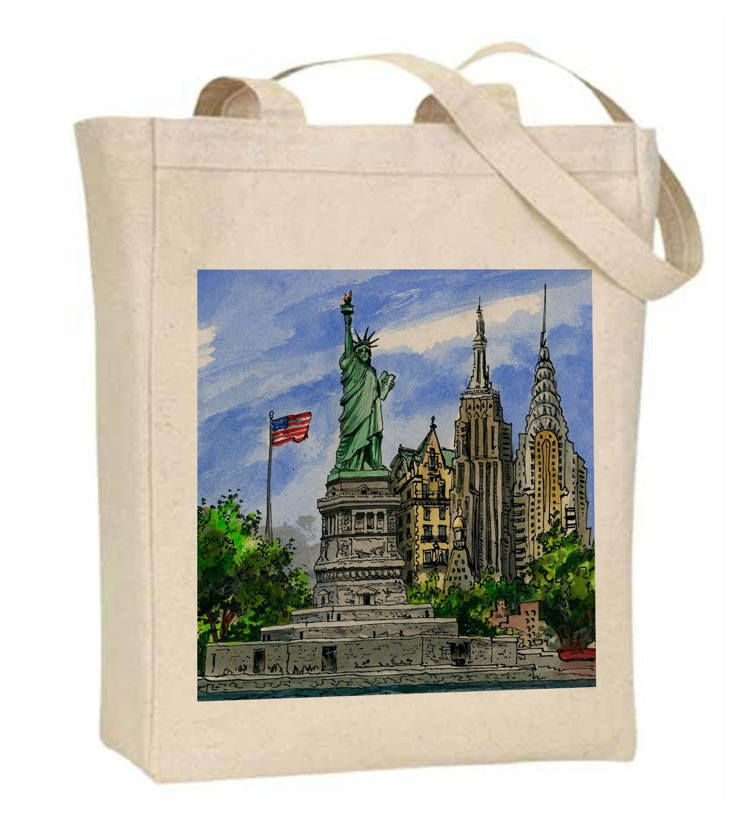 New York City Econo Tote Bag | Totally Toronto Art Inc. 
