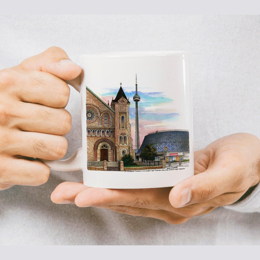 Roy Thomson Hall + St. Andrews Church Toronto Coffee Mug