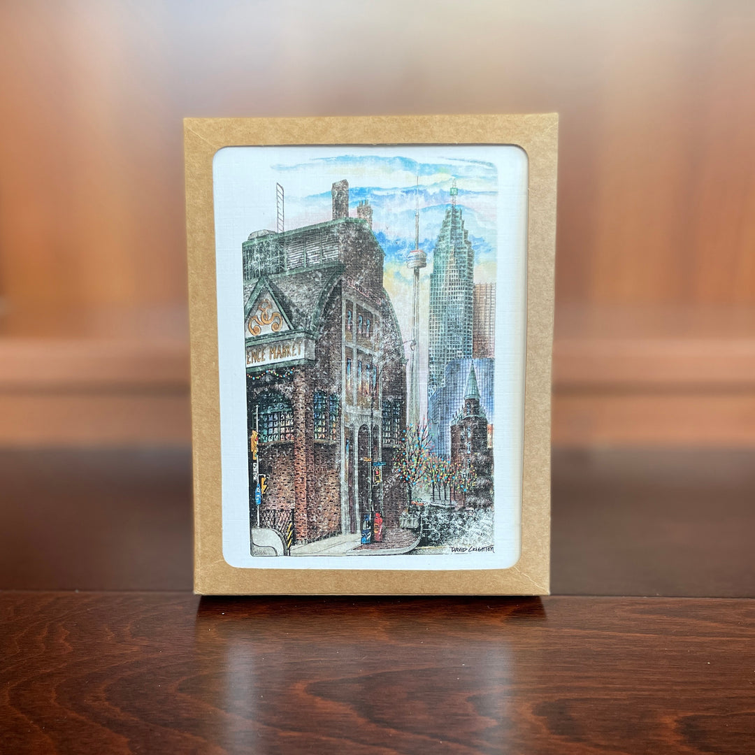 Christmas at the St. Lawrence Market Notecards