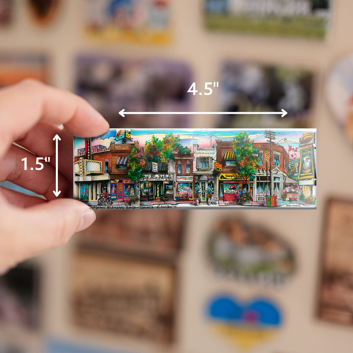 Mt Pleasant Toronto Fridge Magnet