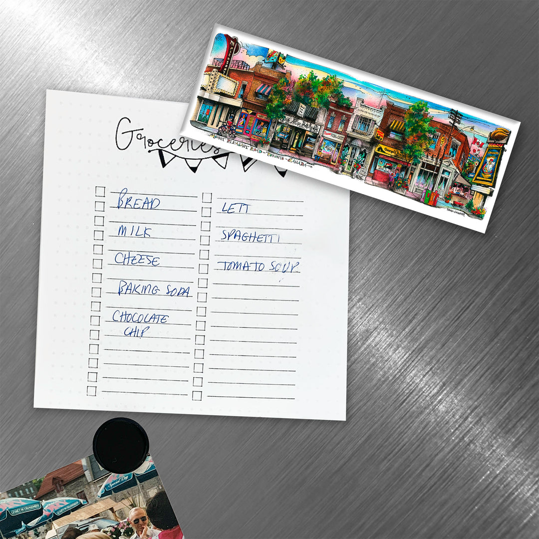 Mt Pleasant Toronto Fridge Magnet