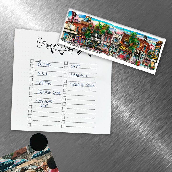 Mt Pleasant Toronto Fridge Magnet