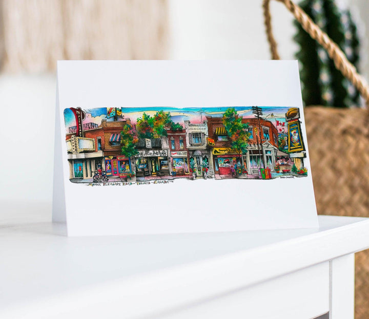 Leaside Neighbourhood Toronto Greeting Card