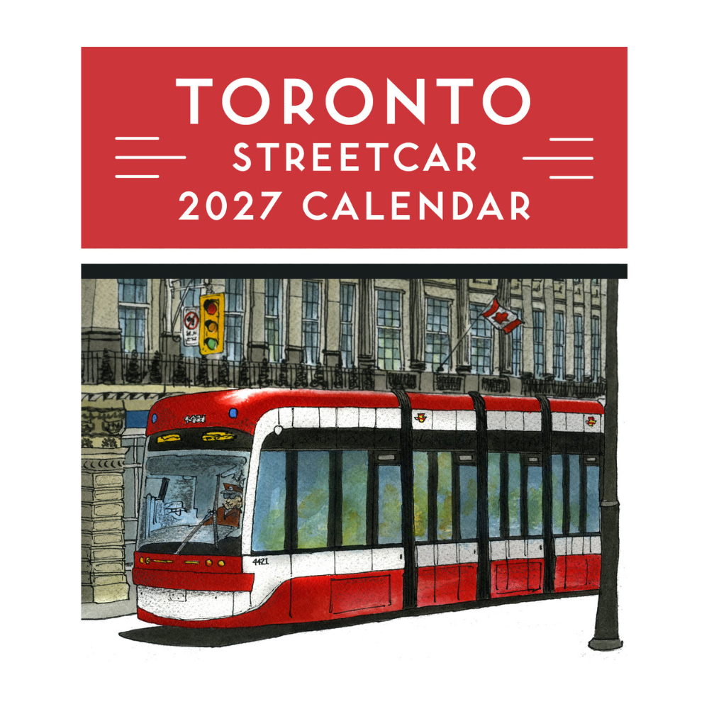 2027 Toronto Streetcar Art Print Calendar