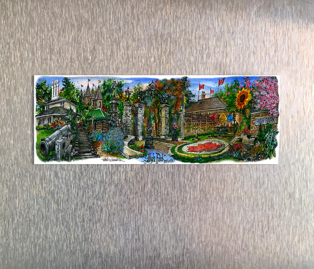 High Park Toronto Fridge Magnet