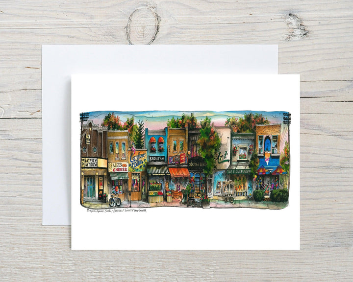 Bayview Avenue Toronto Note Card