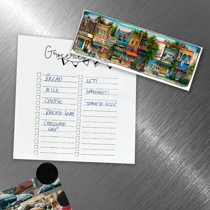 Bayview and Leaside Toronto Fridge Magnet