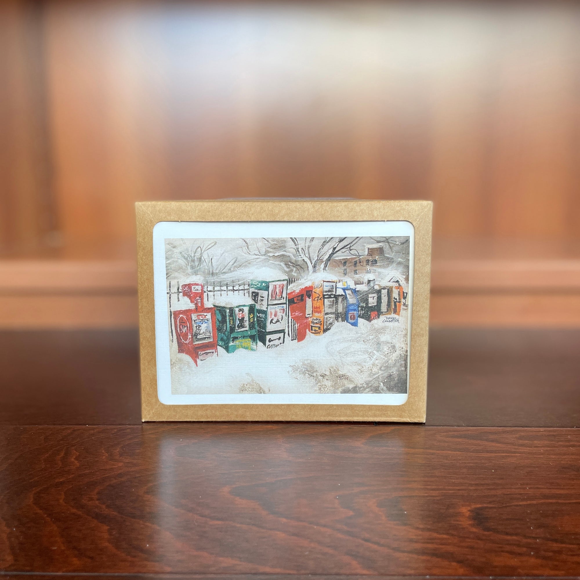 Toronto Wintery Newsboxes Christmas Card Box Set
