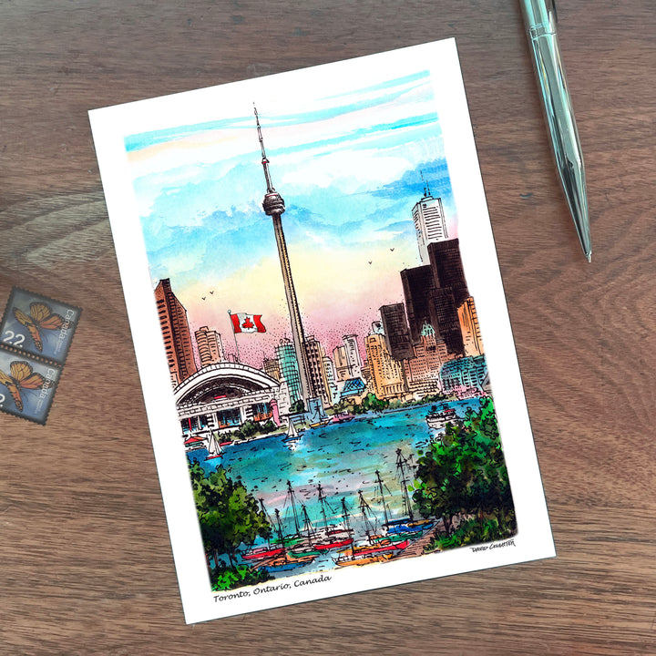 Toronto CN Tower Postcard