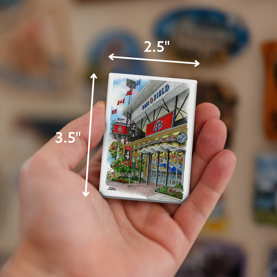 BMO Field FIFA Canadian Magnet