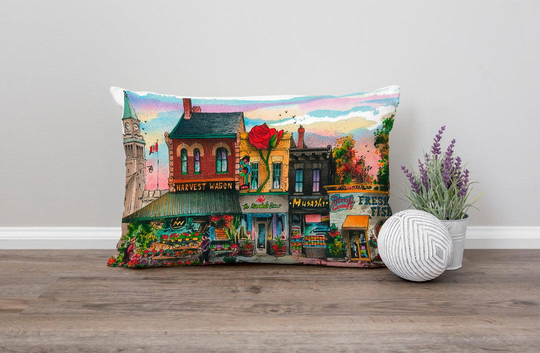 Summerhill Toronto Neighbourhood Pillow