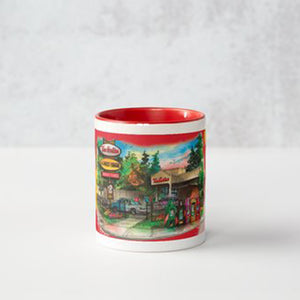 Tim Hortons Mug with red accents