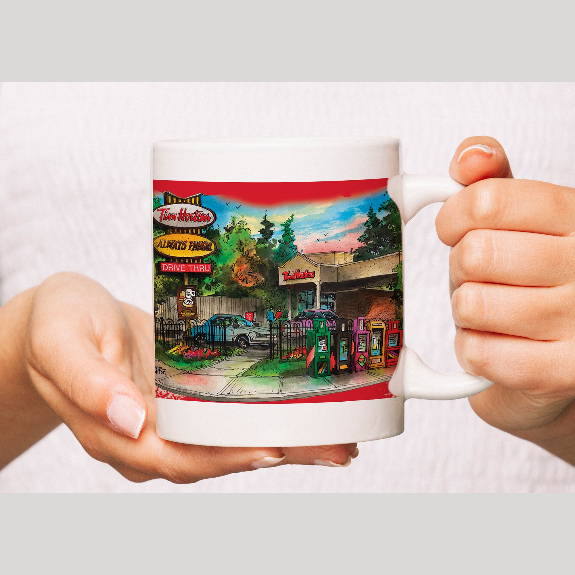 Tim Horton's Coffee Mug | Toronto Coffee Mugs | Toronto Souvenirs | Hockey Souvenirs | Canada Souvenirs | Canada Coffee Mugs