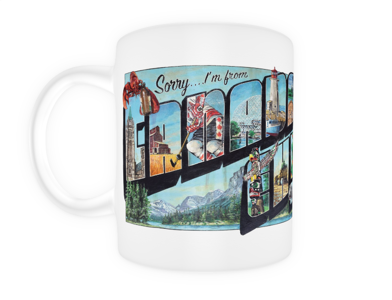 Canada Eh! Coffee Mug Souvenir  | Rob Croxford