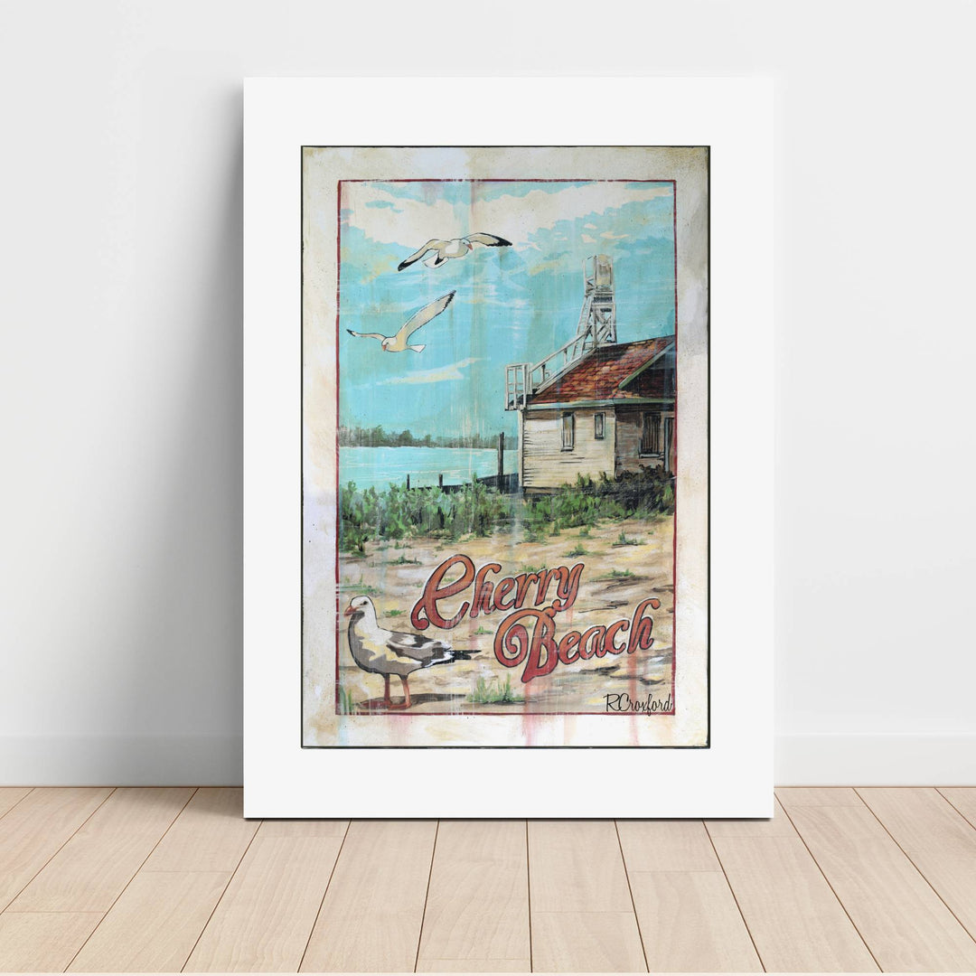 Cherry Beach TorontoCanvas Art Print by Rob Croxford