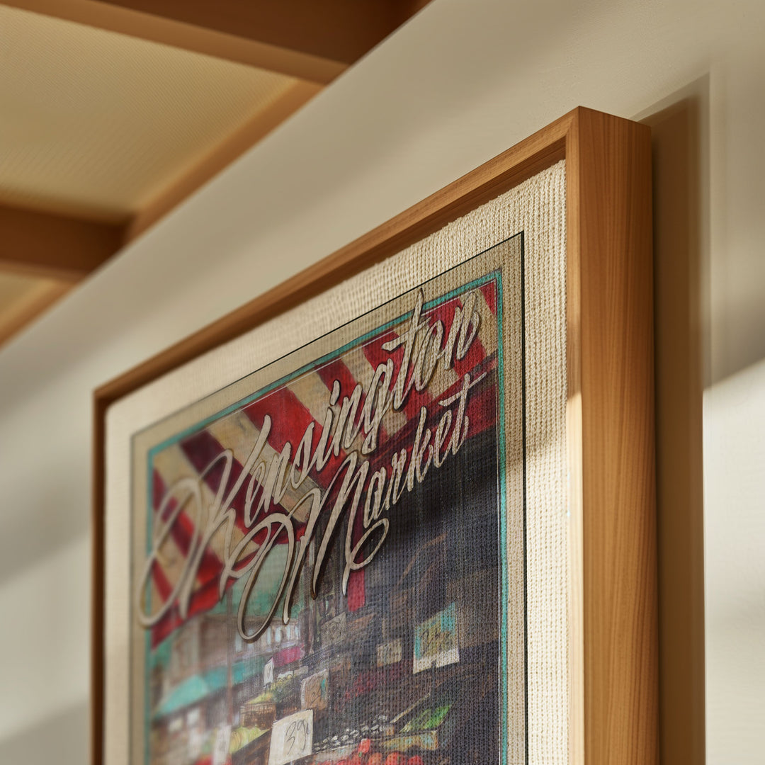 Kensington Market Weed Poster Print by Rob Croxford