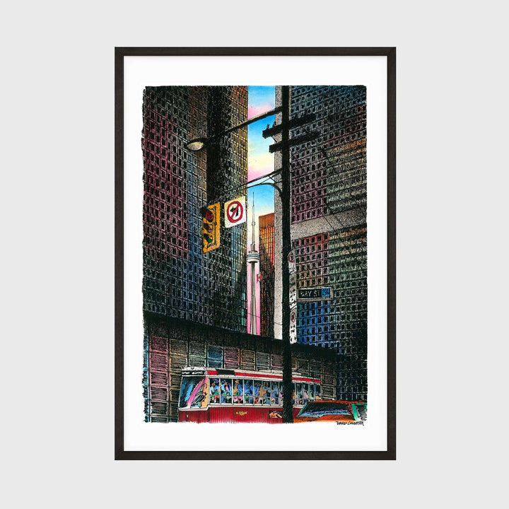 King and Bay Toronto Poster