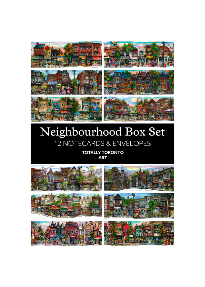 Toronto Neighbourhoods Card Box Set